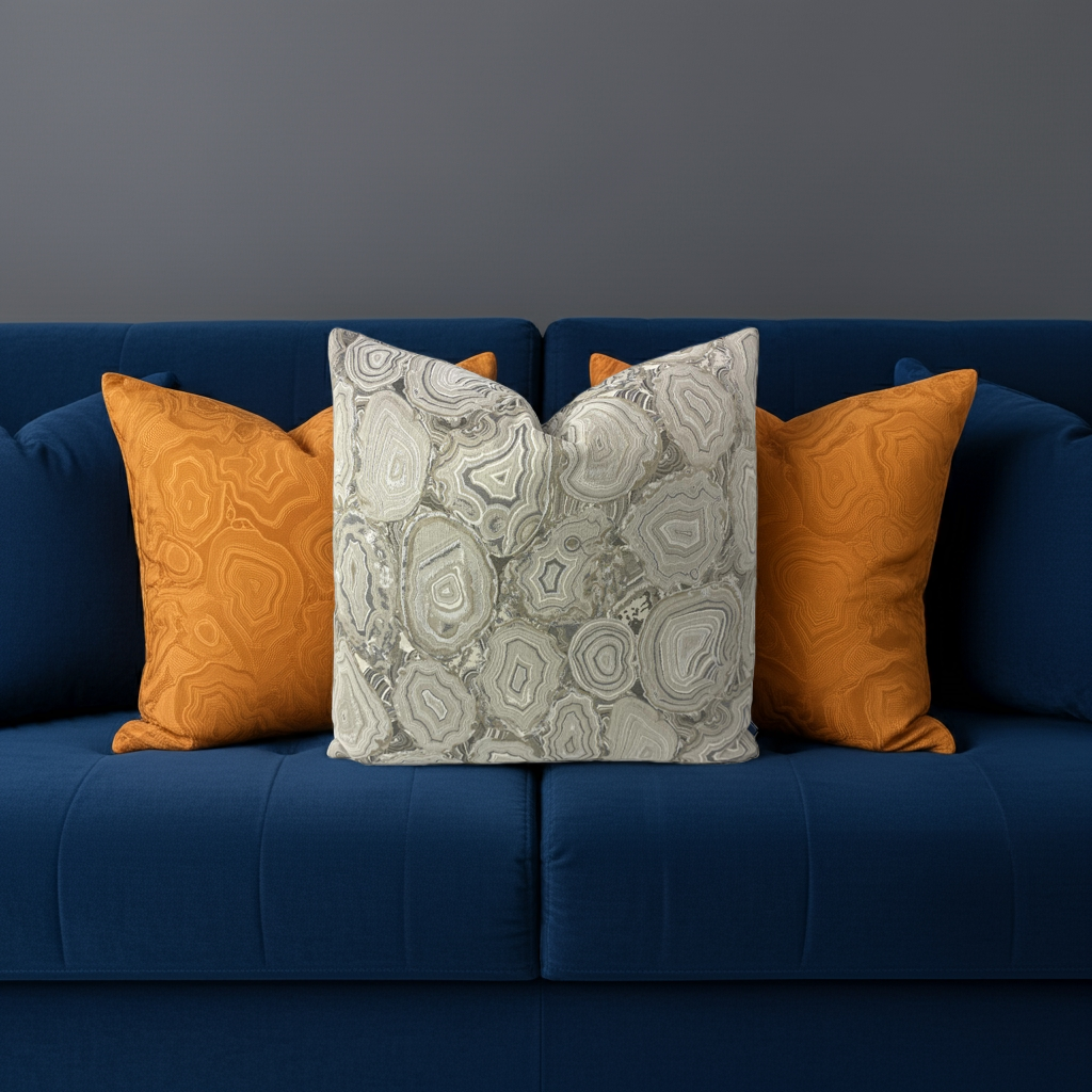 JF Fabrics Hildegard Throw Pillows