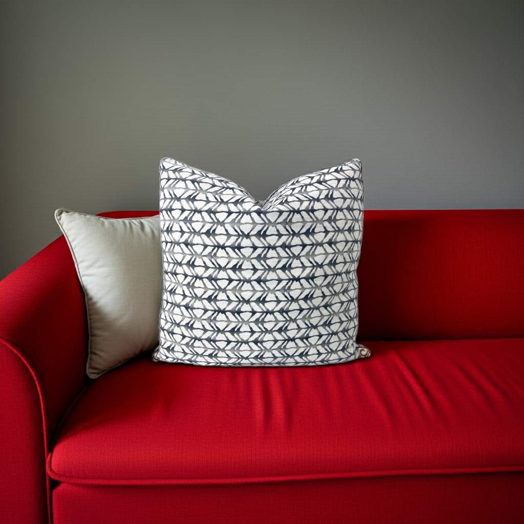 Lazar Bucca Throw Pillows in Ink