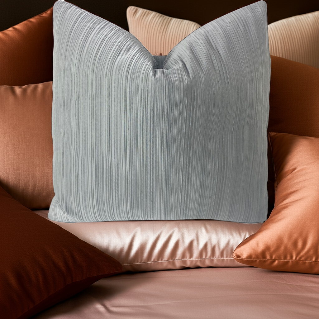 Armani/Casa - Swiss Pewter Throw Pillows