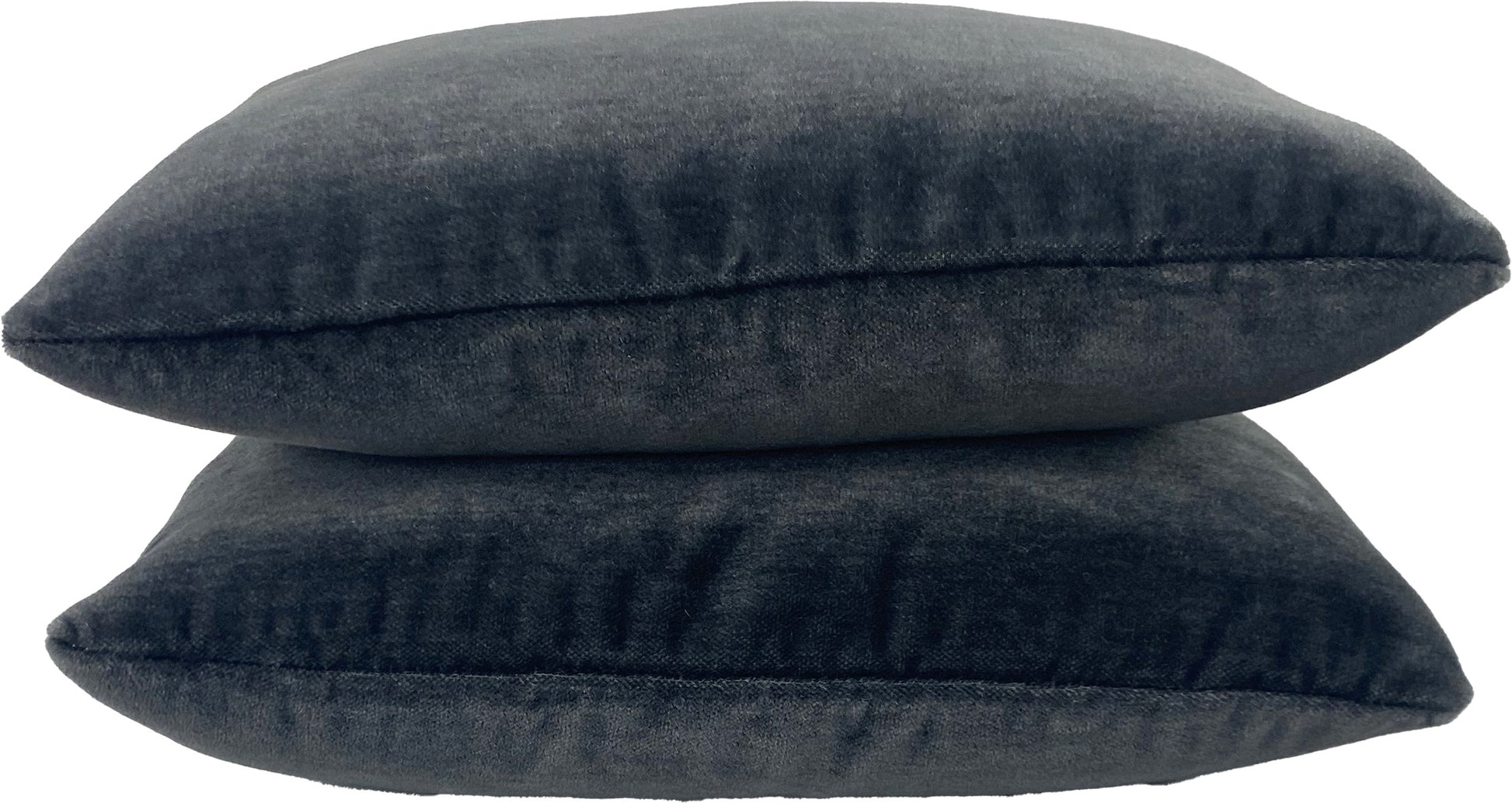 JB Martin Mohair Pillows in Charcoal