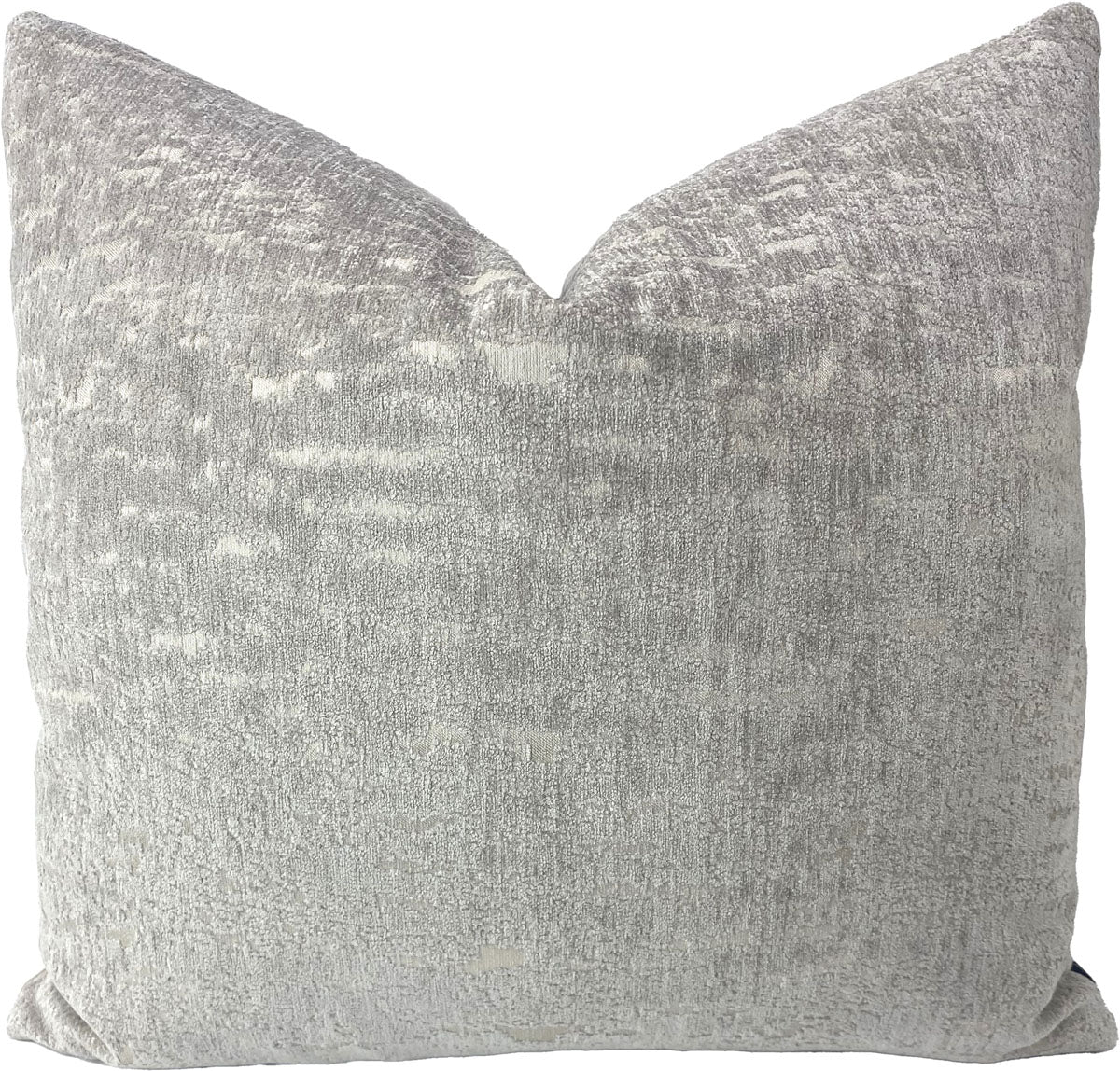 Kravet Couture Belgrave Velvet Throw Pillows in Cloud