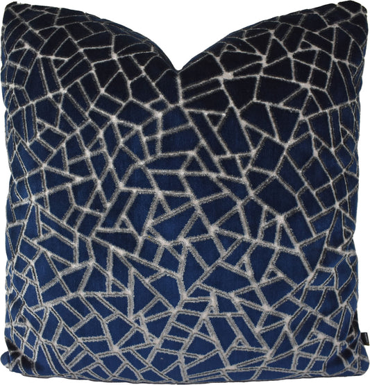 JF Fabrics Contest in Navy Pillow