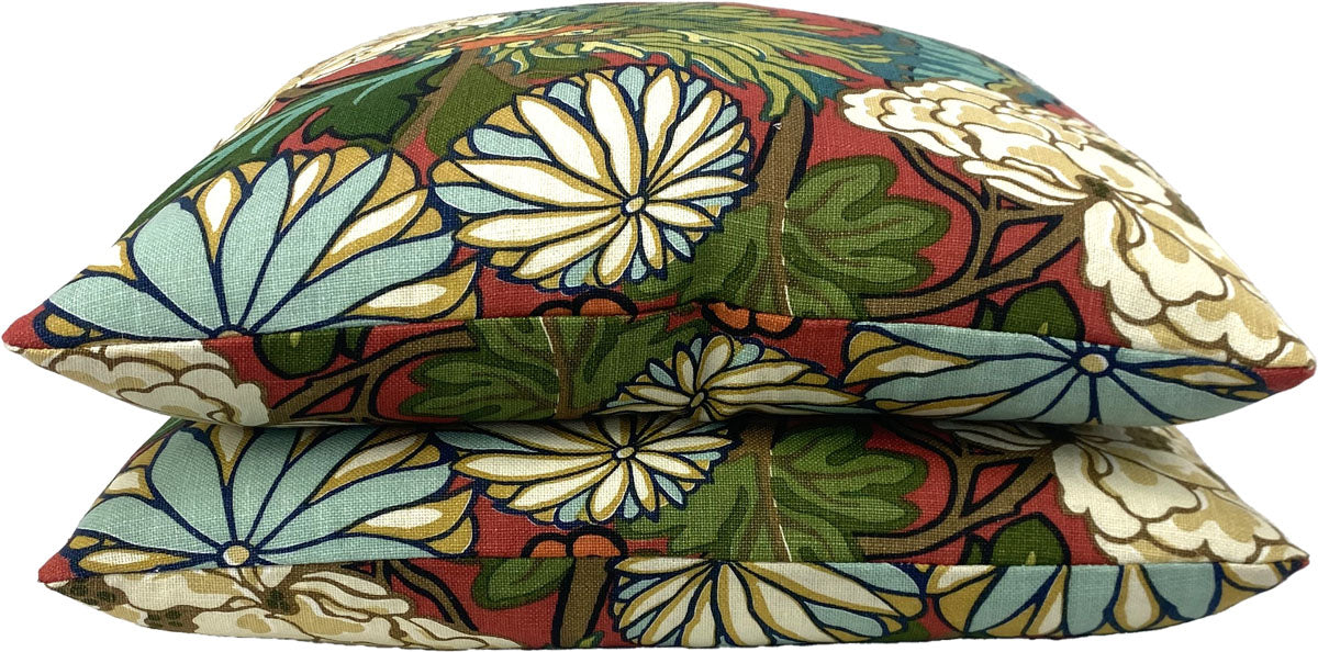 Schumacher Chiang Mai Dragon Pillows