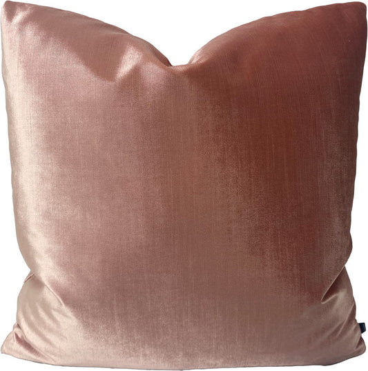 Apricot Velvet Pillows