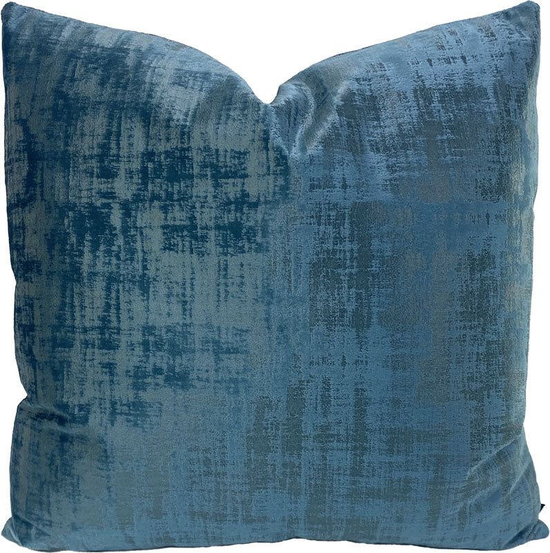 Zinc Blass throw pillow in Ocean