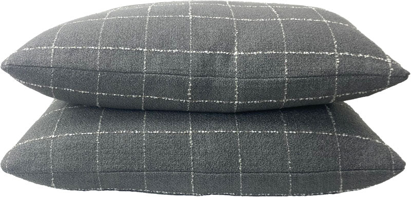 throw pillows in Ralph Lauren Wool Windowpane