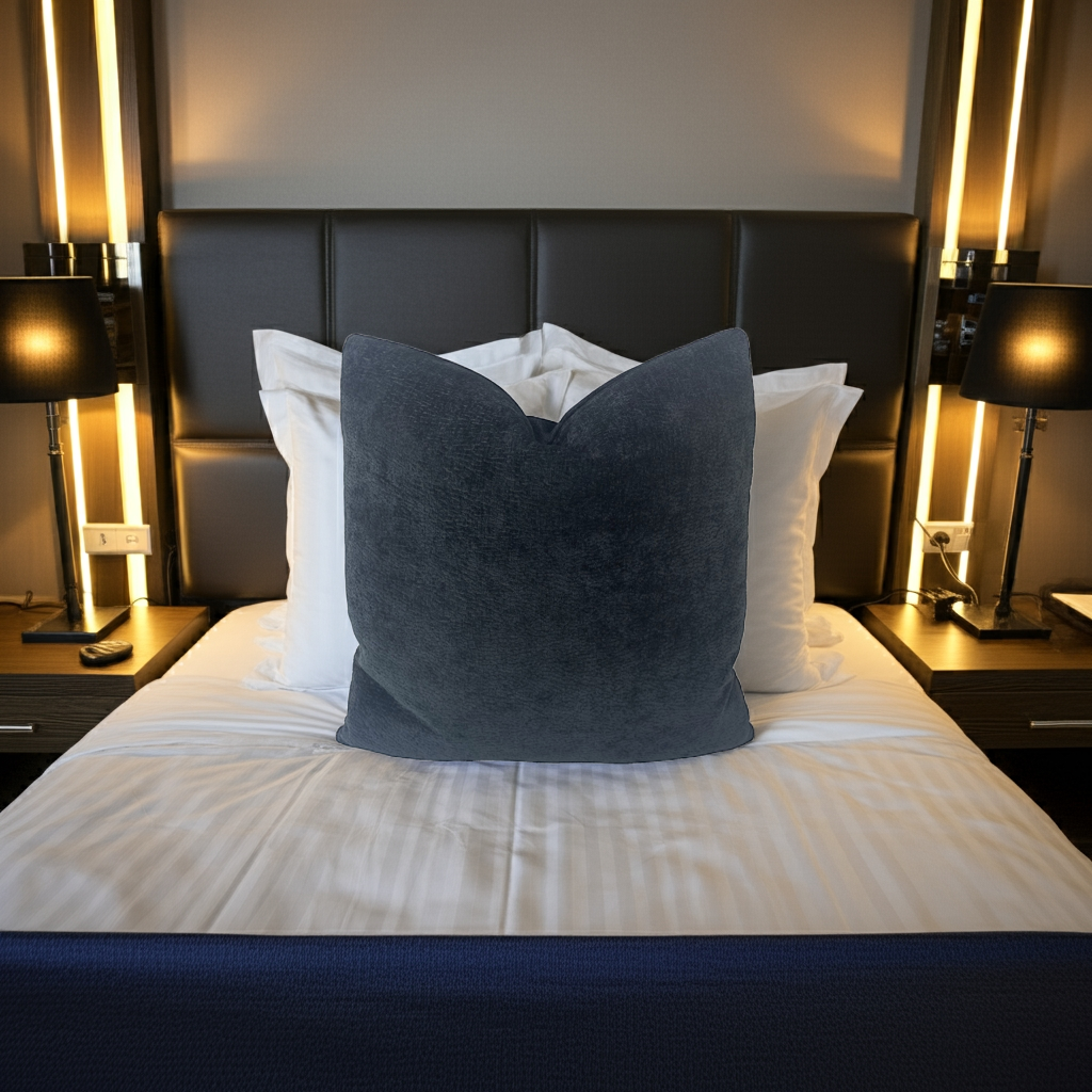 Michael Jon Design Elan Throw Pillows in Midnight
