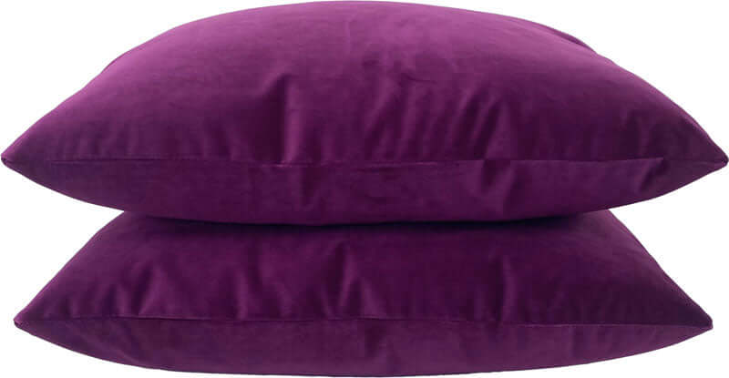 Velvet formally know as Purple pillows