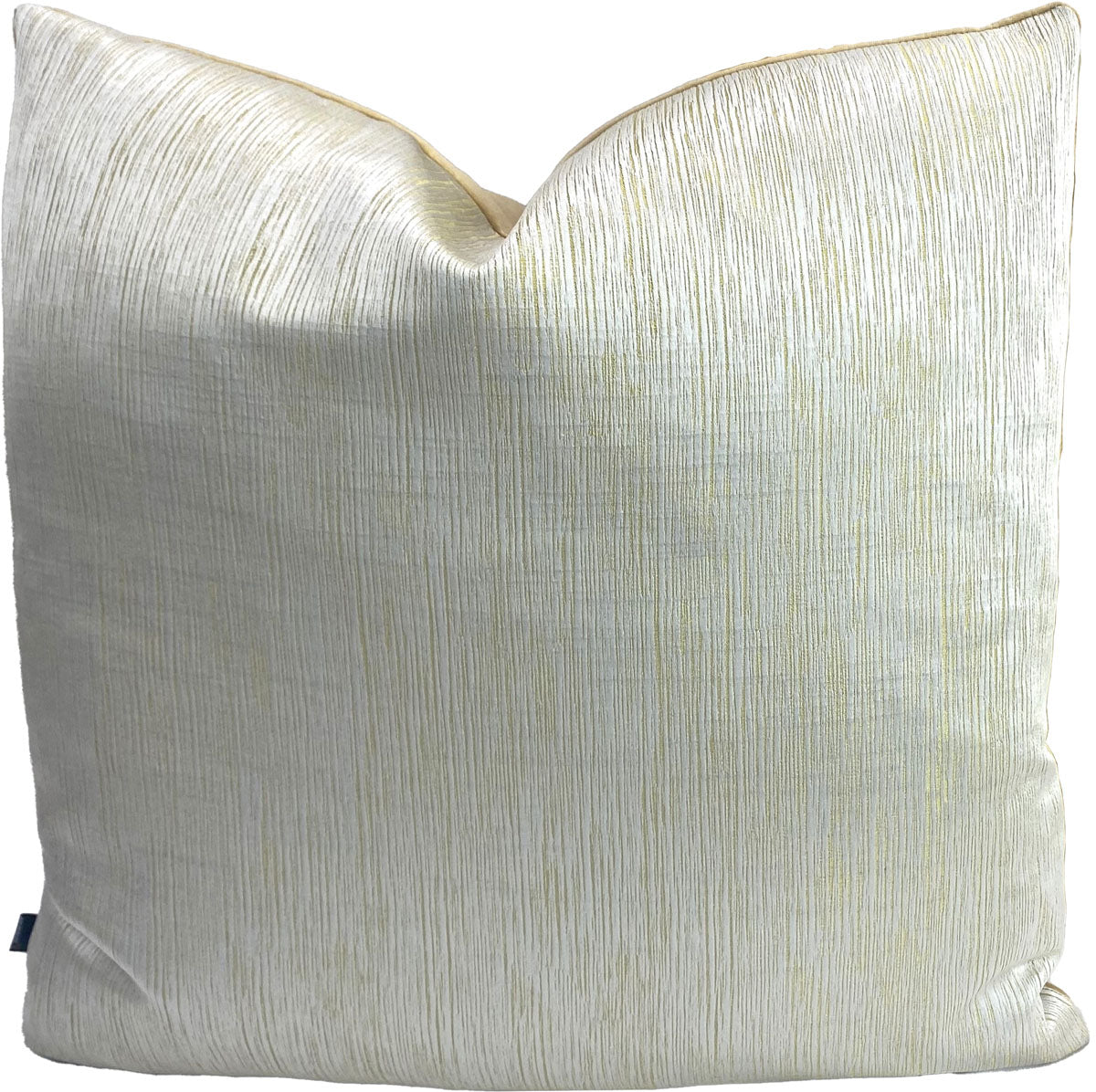 Designer Shimmer & Gold Pillow Cover