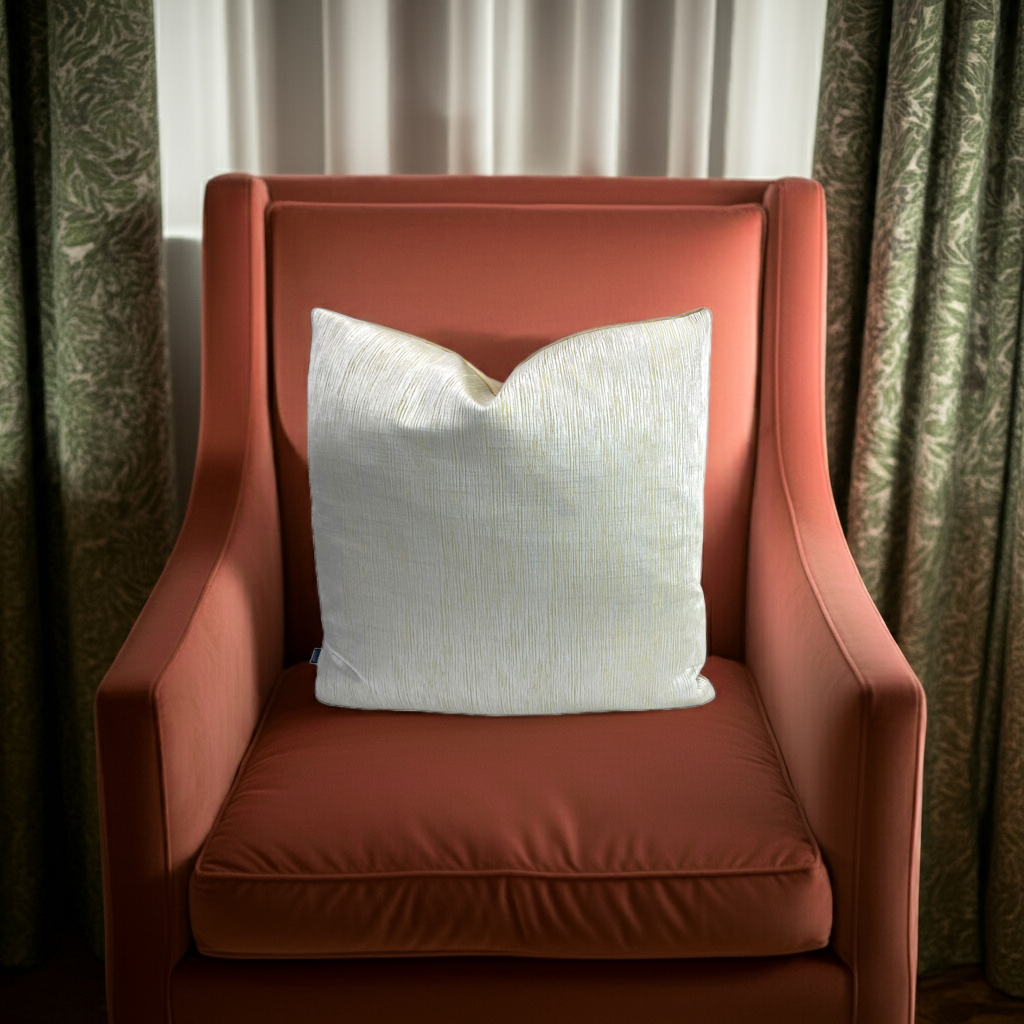 Designer Shimmer & Gold Throw Pillows