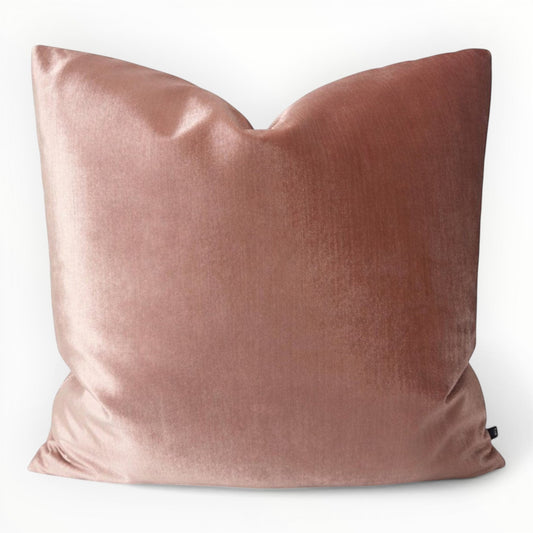Decortex Glamour Velvet Throw Pillow Cover in Coral