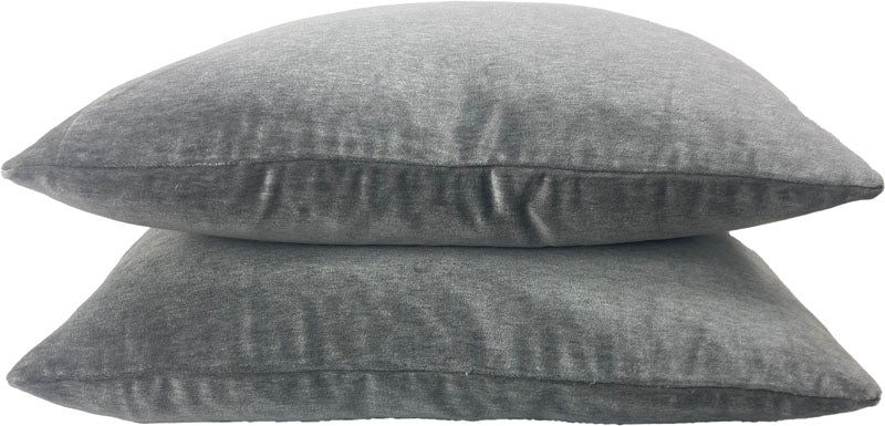 throw pillows in Performance Velvet - Storm