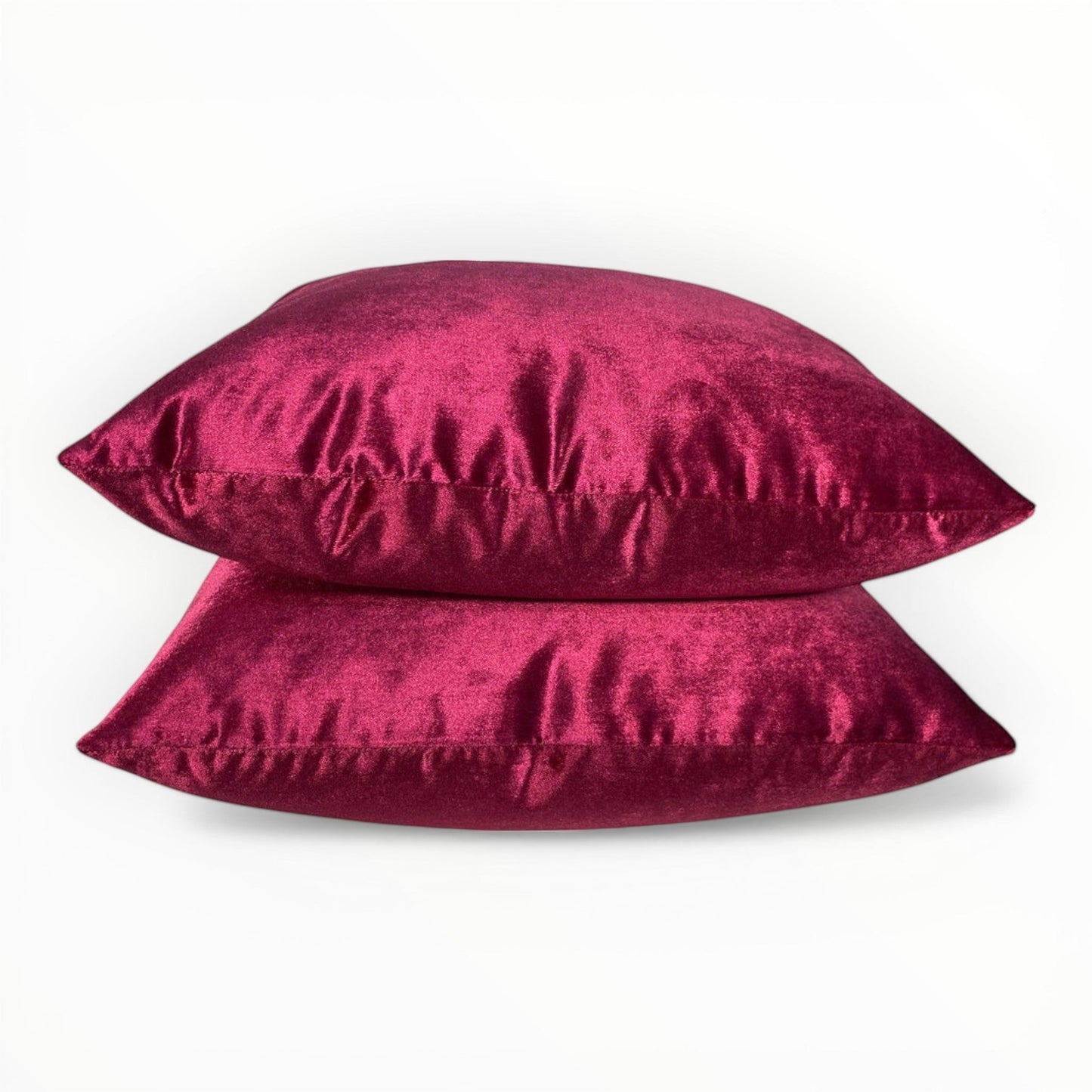 bold pink designer accent pillows