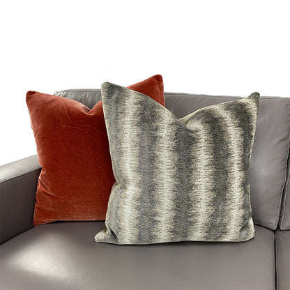 Kravet Couture Canyon Land pairs well with JB Martin Nevada in Red Pepper