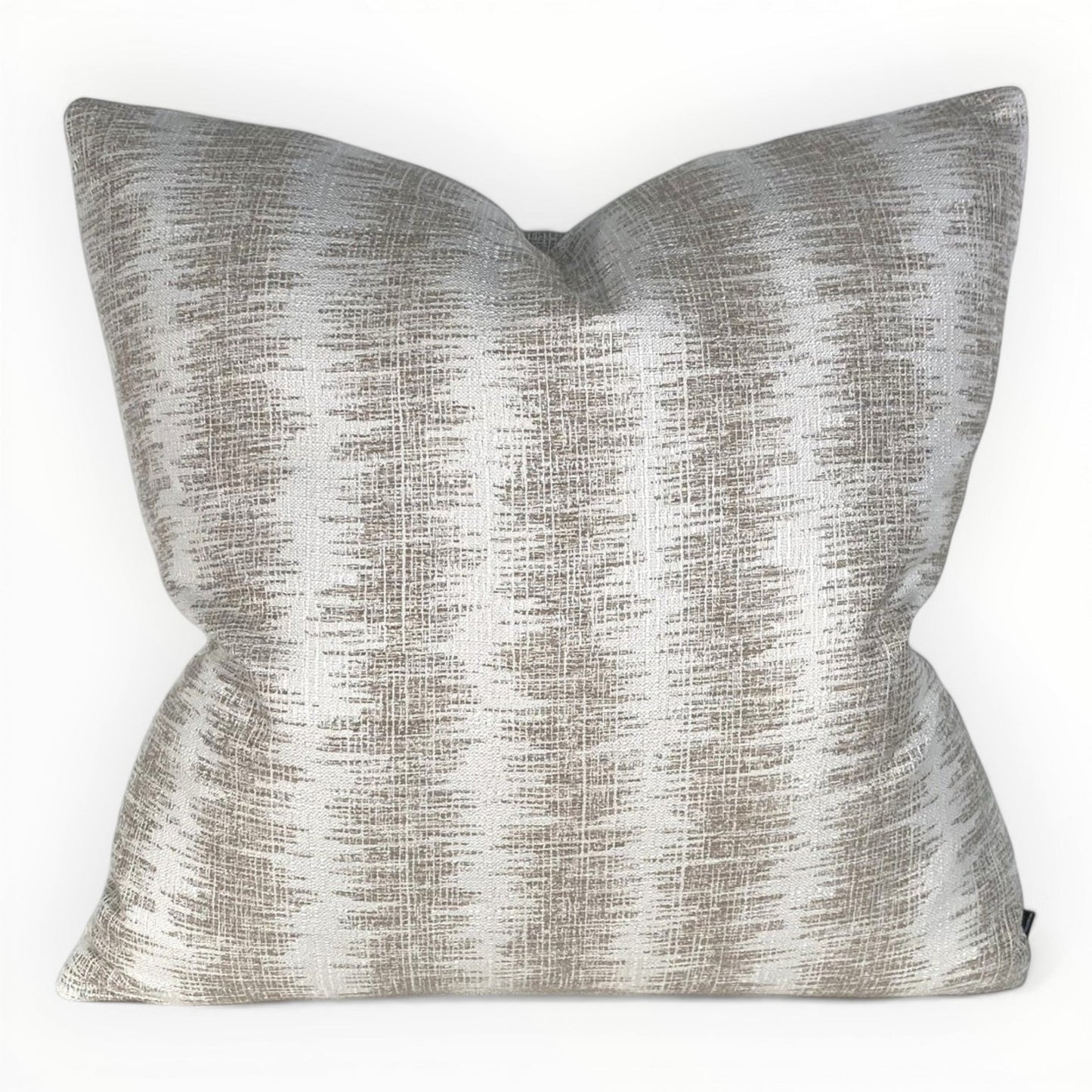 Kravet Couture Canyon Land pillow cover in taupe and ivory