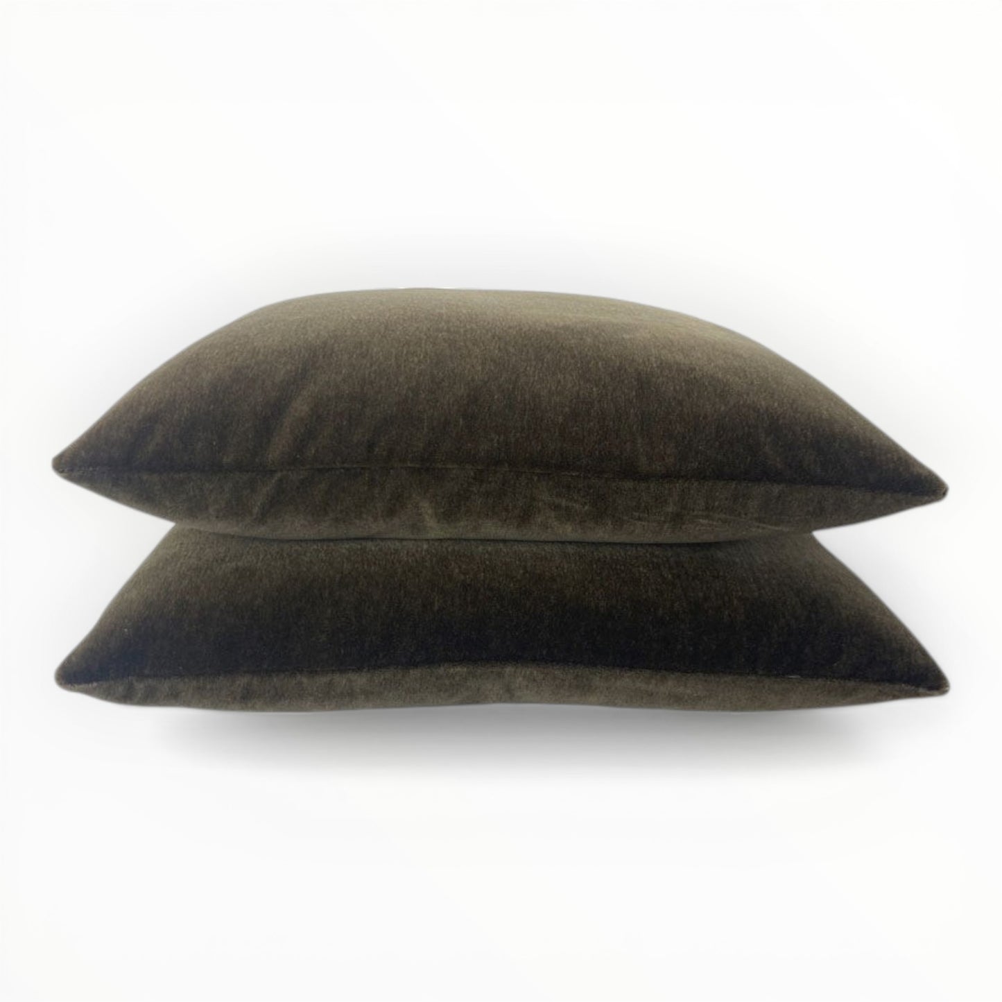 mohair velvet fabric detail showing plush texture and natural luster
