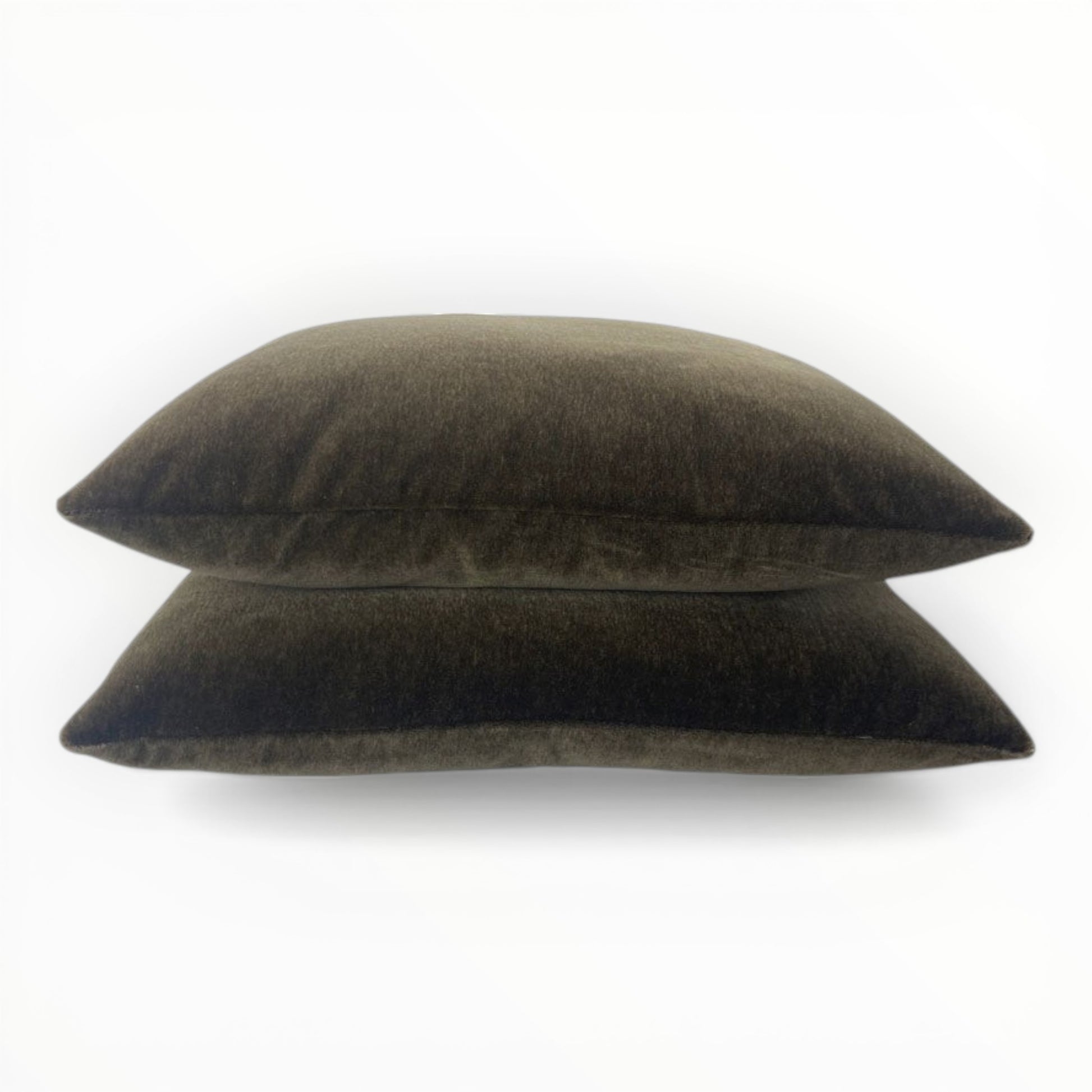mohair velvet fabric detail showing plush texture and natural luster
