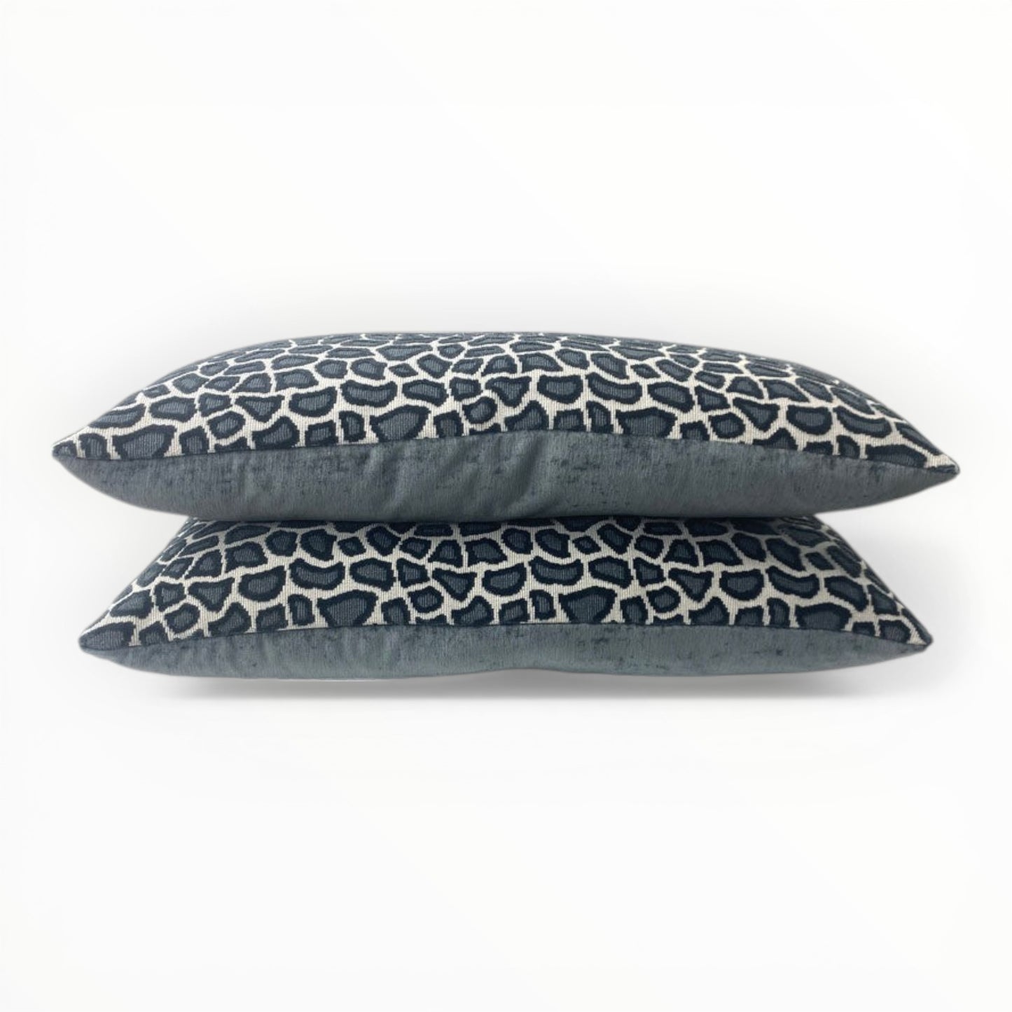 close up of textured animal print upholstery fabric