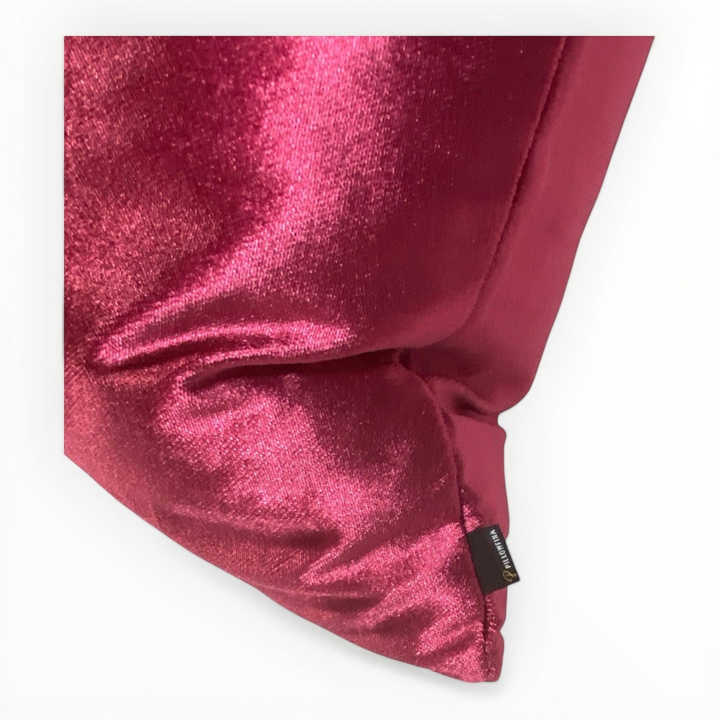 close up of smooth velvet upholstery fabric