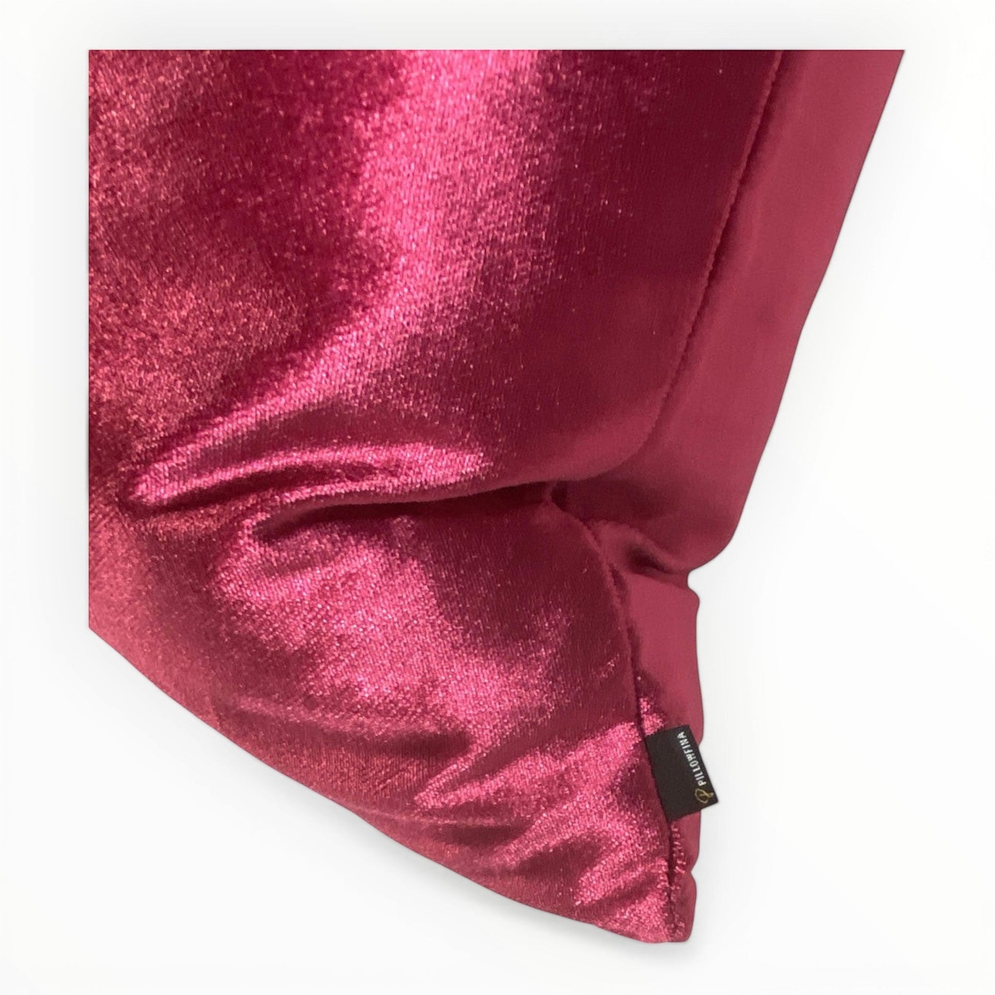 close up of smooth velvet upholstery fabric