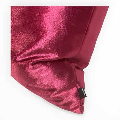 close up of smooth velvet upholstery fabric