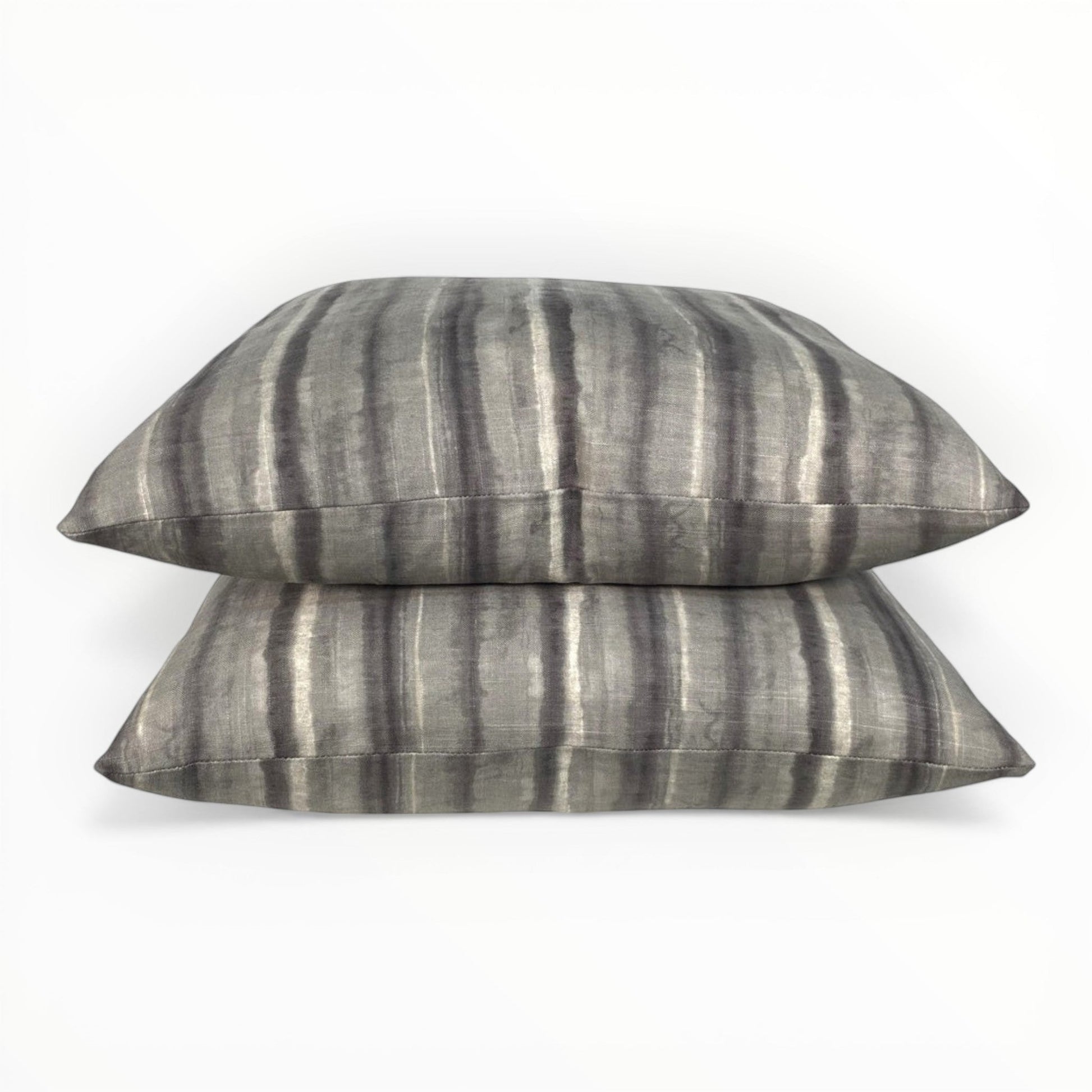 viscose linen designer accent pillow in neutral tones