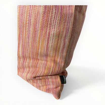close up of multi-tone woven upholstery fabric